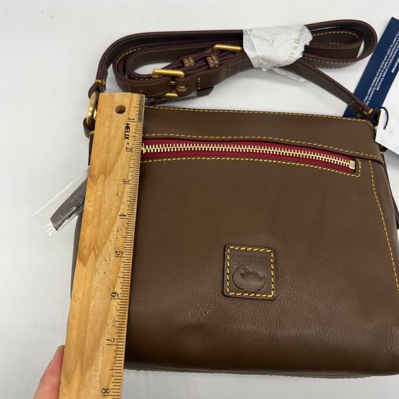 Dooney & Bourke Women Purse Florentine Leather Allison Crossbody Bags Elephant - Picture 5 of 14